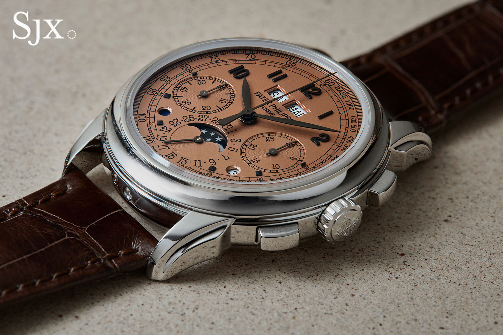 Patek philippe shop 5270p salmon dial