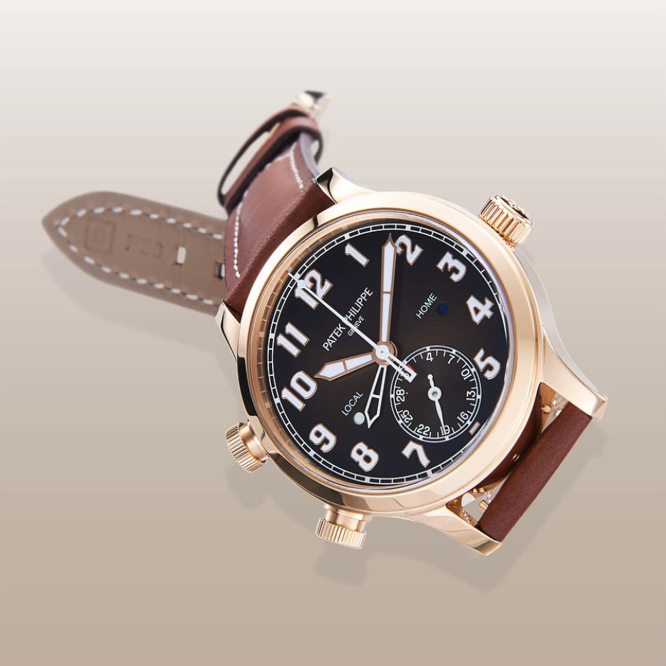 Patek Philippe Pilot Travel Time 5524 rose gold 1