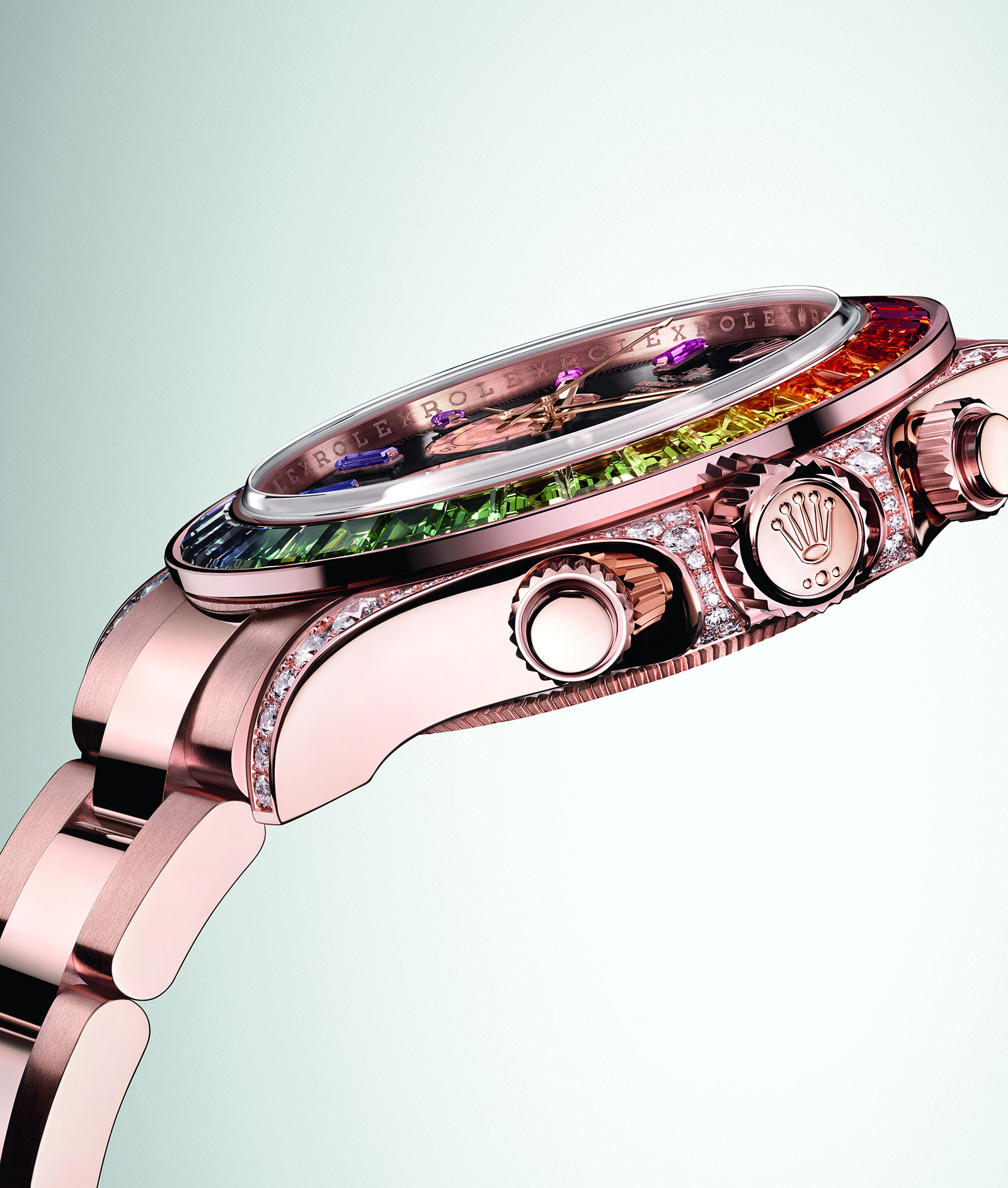 Baselworld 2018 Rolex Introduces the Daytona Rainbow Everose