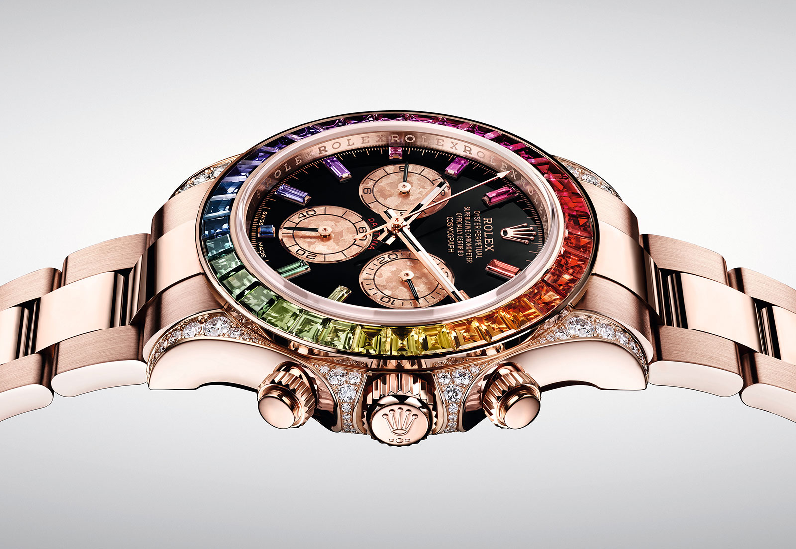 Rolex Daytona Rainbow Everose 116595 RBOW 4