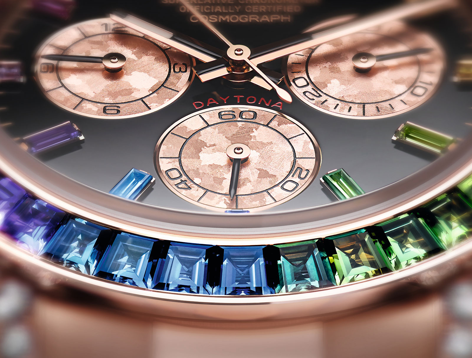 Rolex Daytona Rainbow Everose 116595 RBOW 5