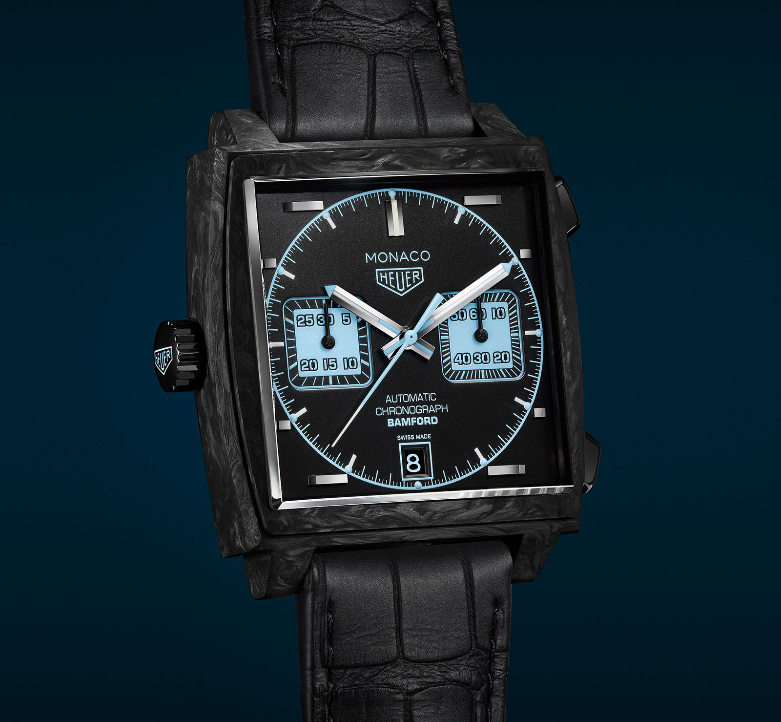 Baselworld 2018 TAG Heuer Introduces the Monaco Bamford in Carbon