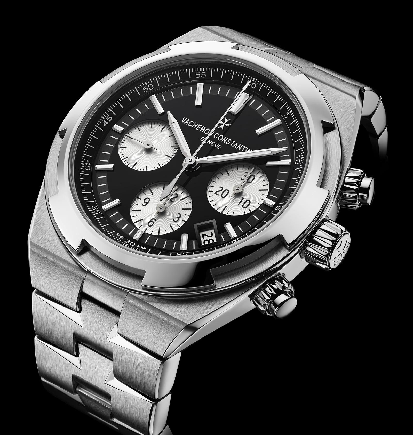 Vacheron Constantin Overseas Chronograph Now In A Panda Dial