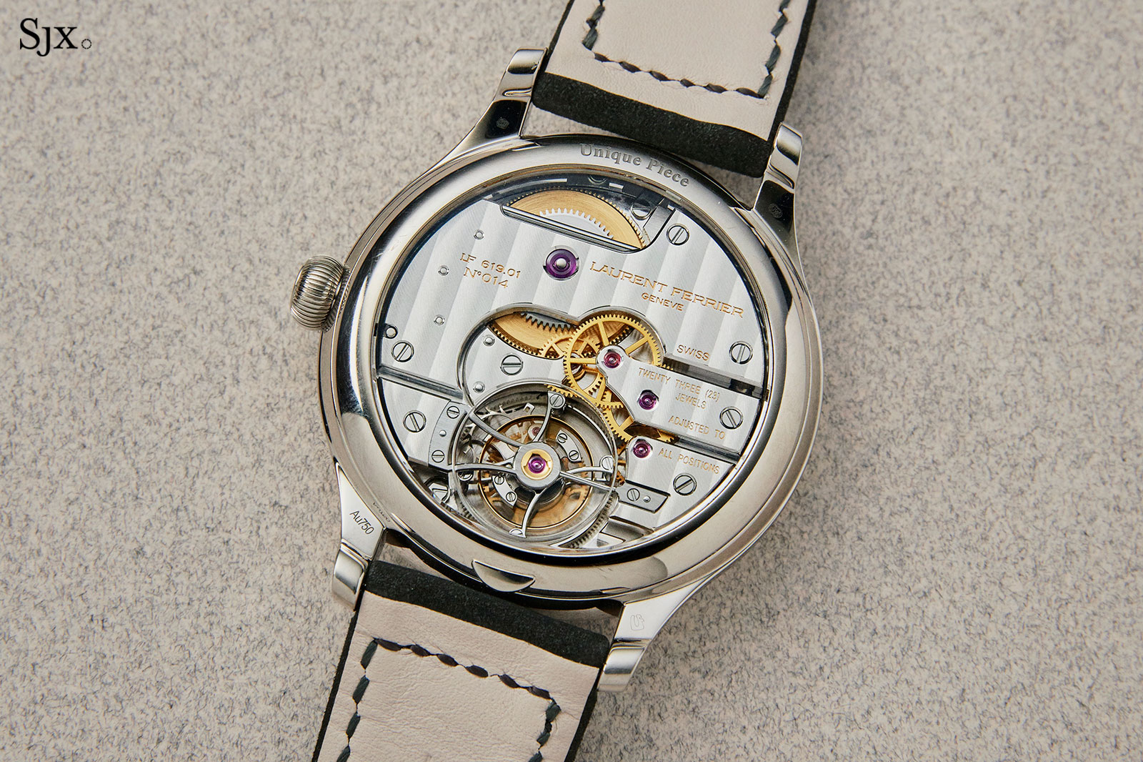 Laurent Ferrier Galet Tourbillon diamond dial 5