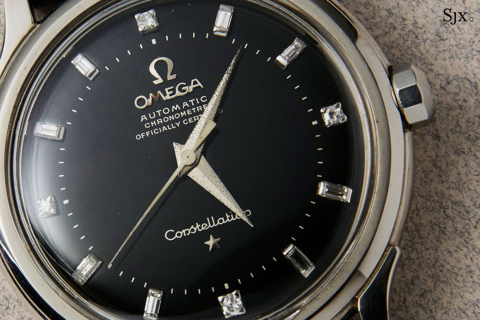 Omega Constellation 2782 white gold 1