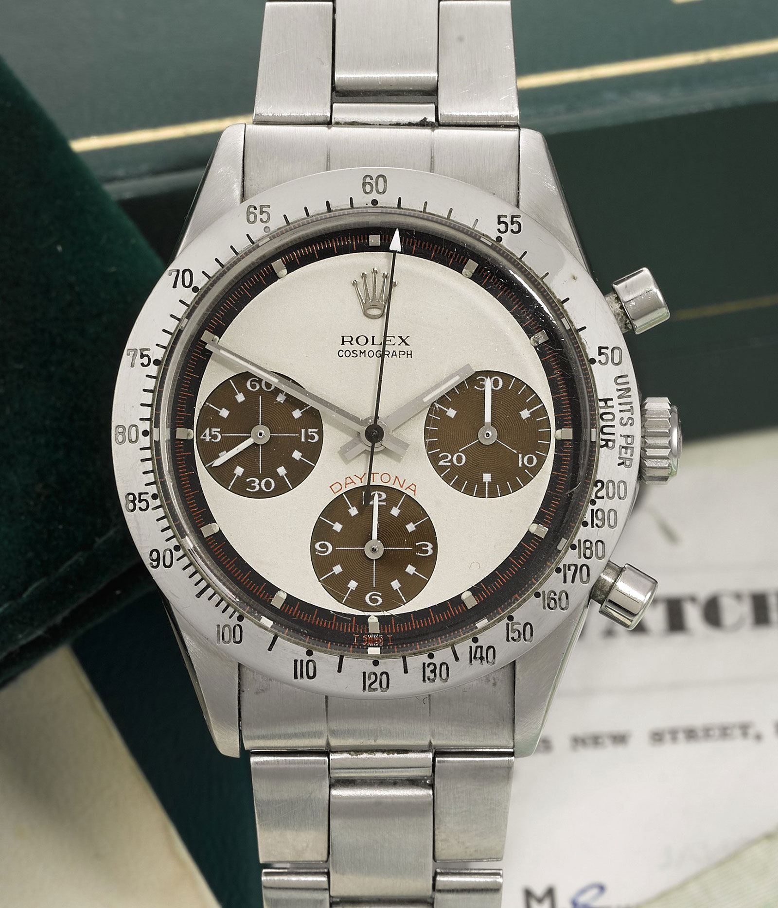 Rolex Daytona 6239 tropical Sothebys