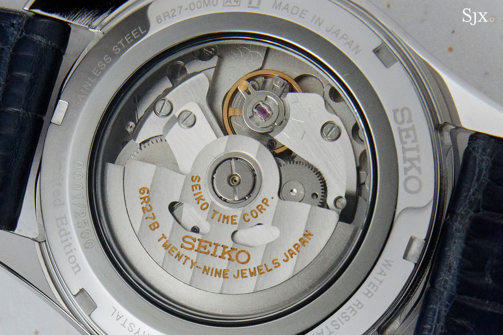 Seiko 6r27 movement hot sale