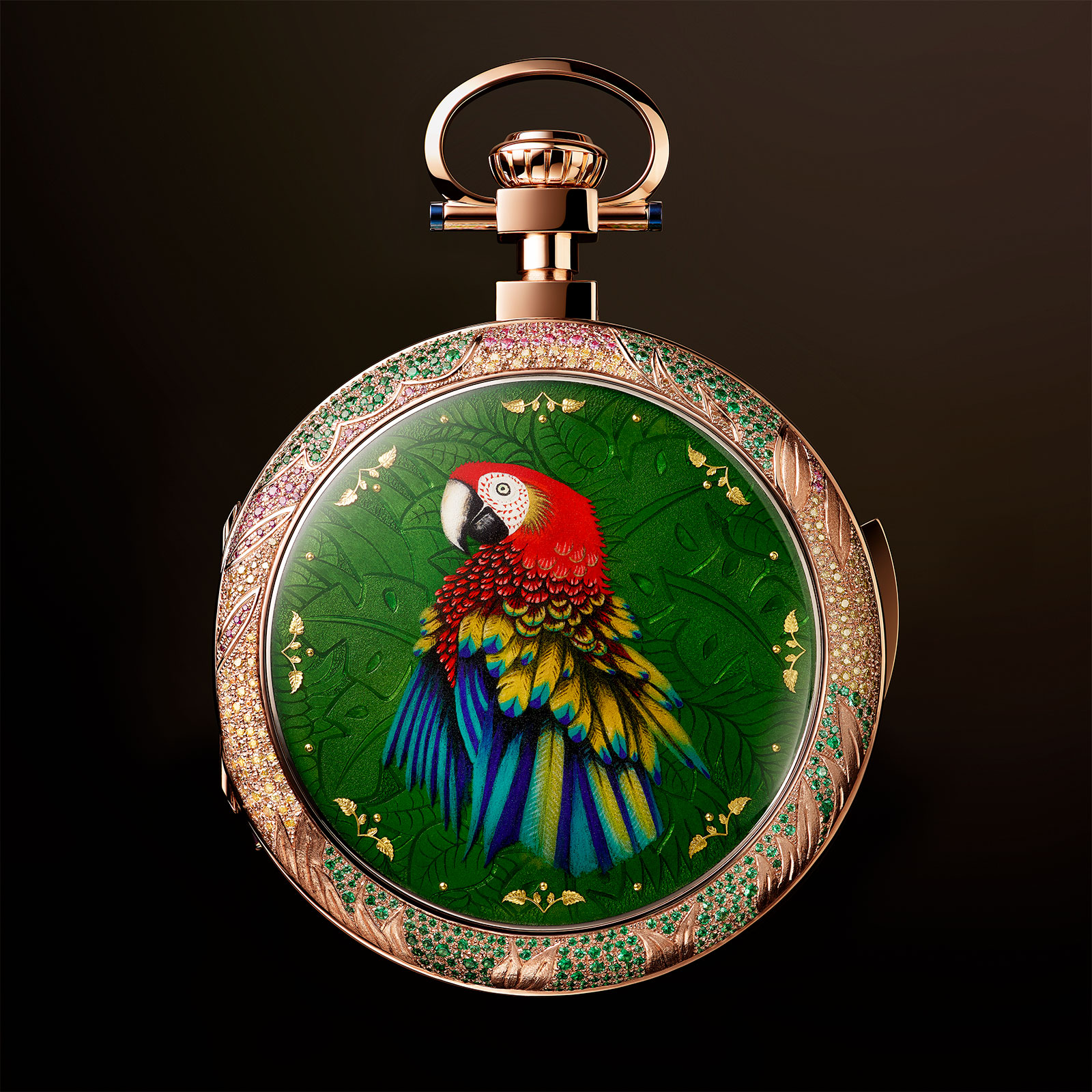 Jaquet Droz Parrot Repeater Pocket Watch 2