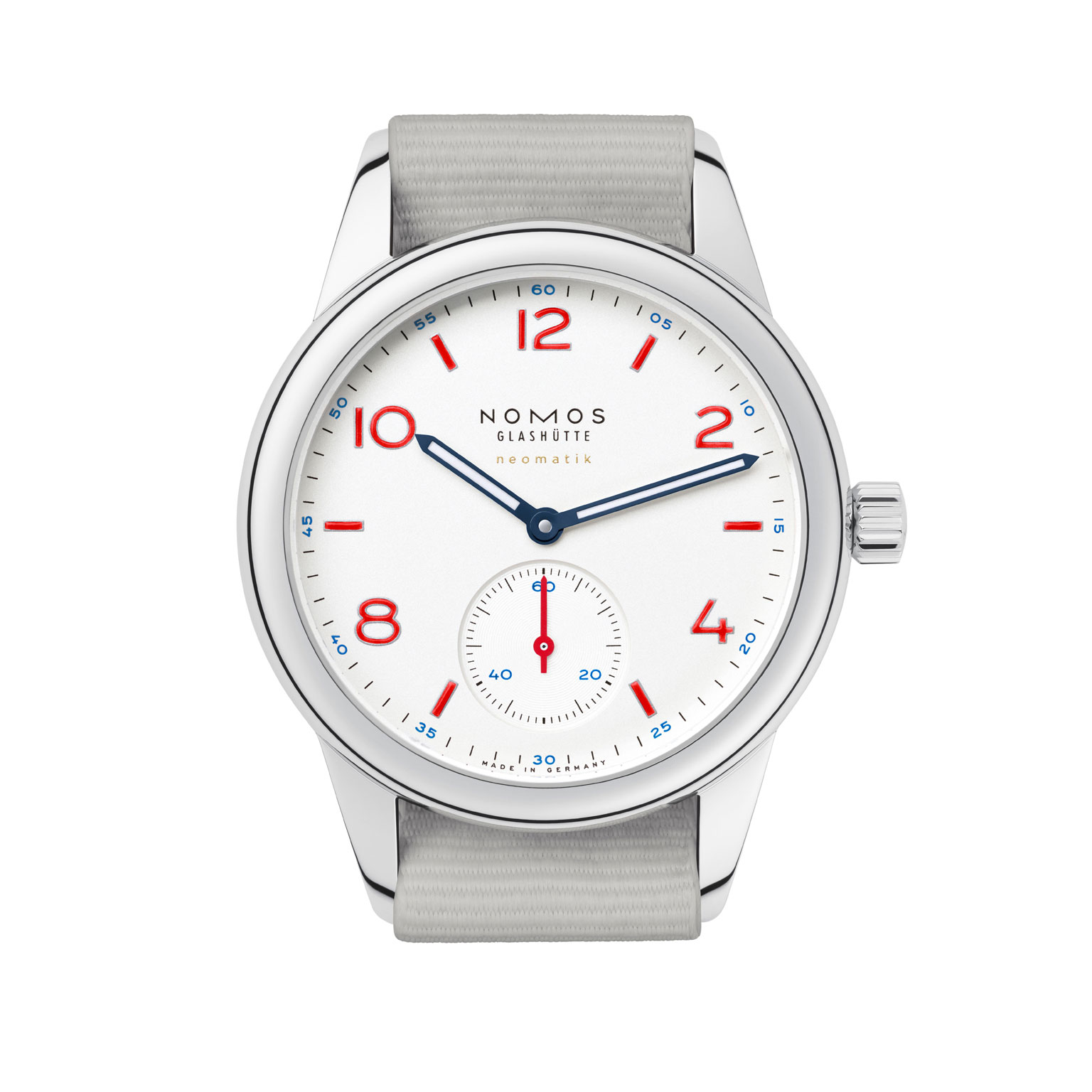 Nomos Club Signalweiss