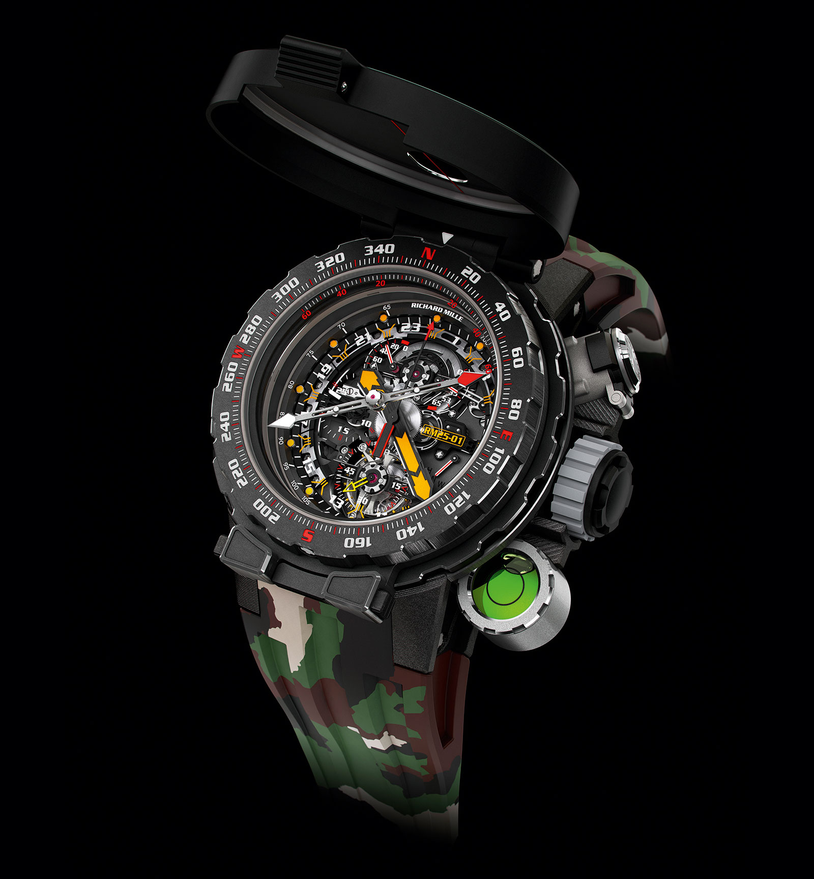 Richard Mille RM 25-01 Tourbillon Compass Stallone 7