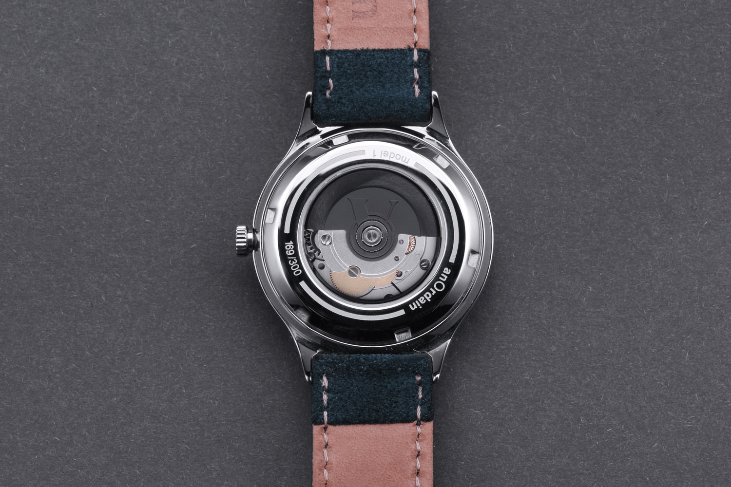 Anordain Model 1 enamel dial watch 4