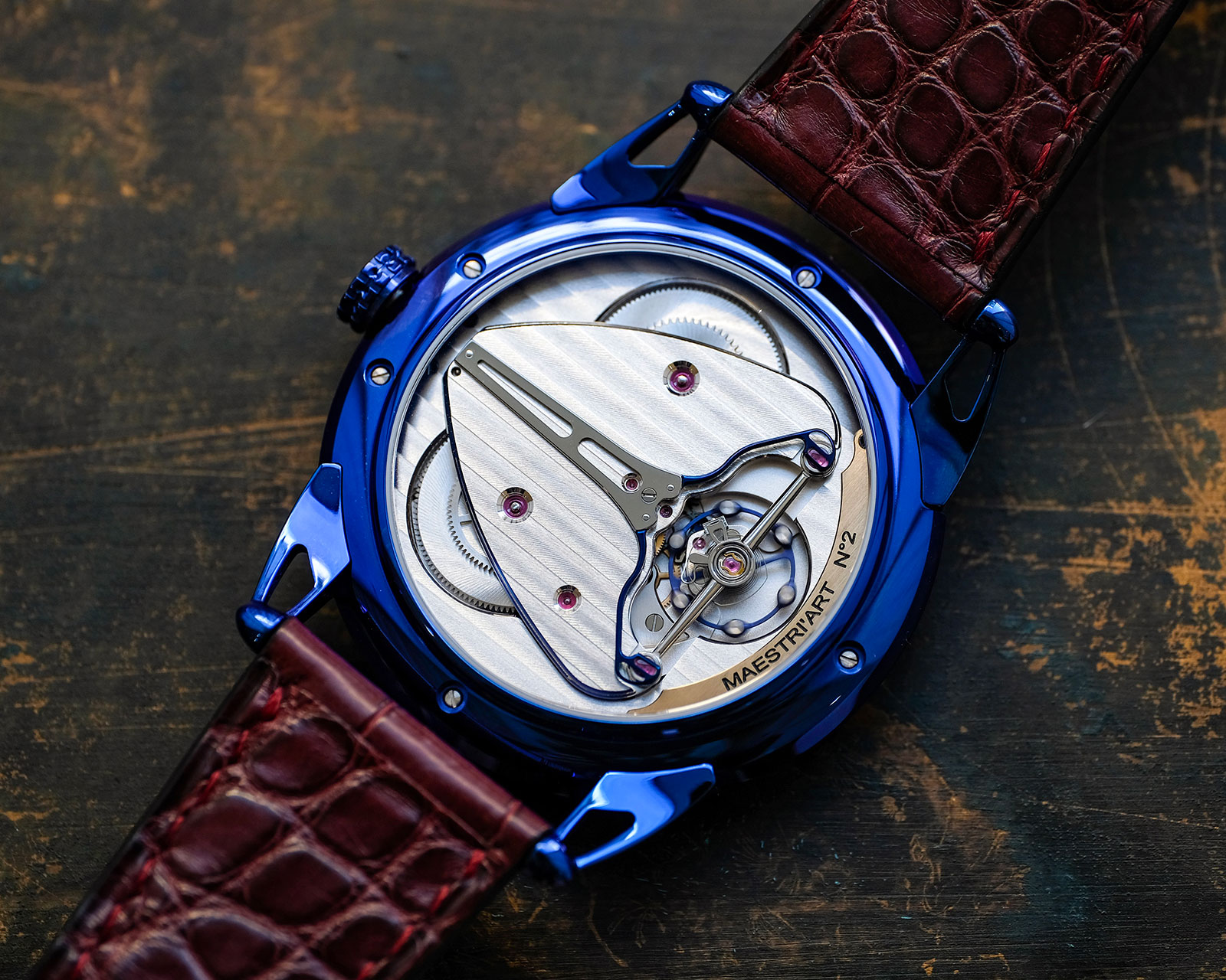 De Bethune Maestri Art II blue 1