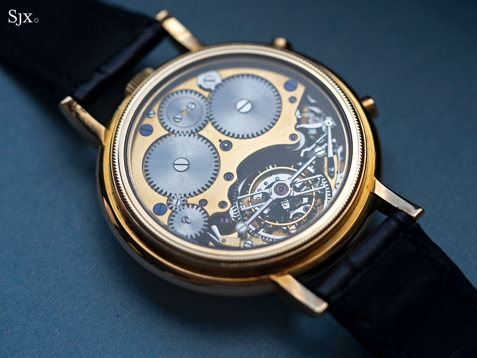 George Daniels Chronograph Wristwatch with tourbillon 12