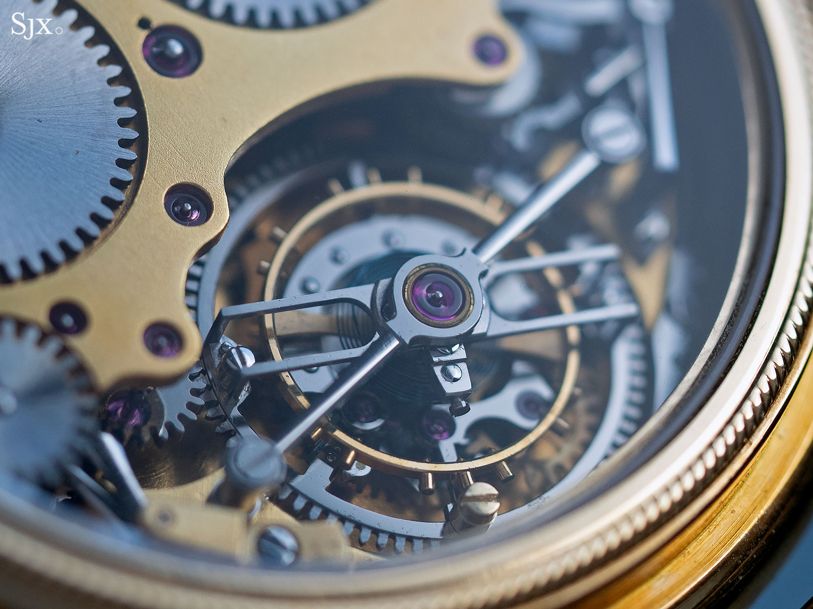 George Daniels Chronograph Wristwatch with tourbillon 20