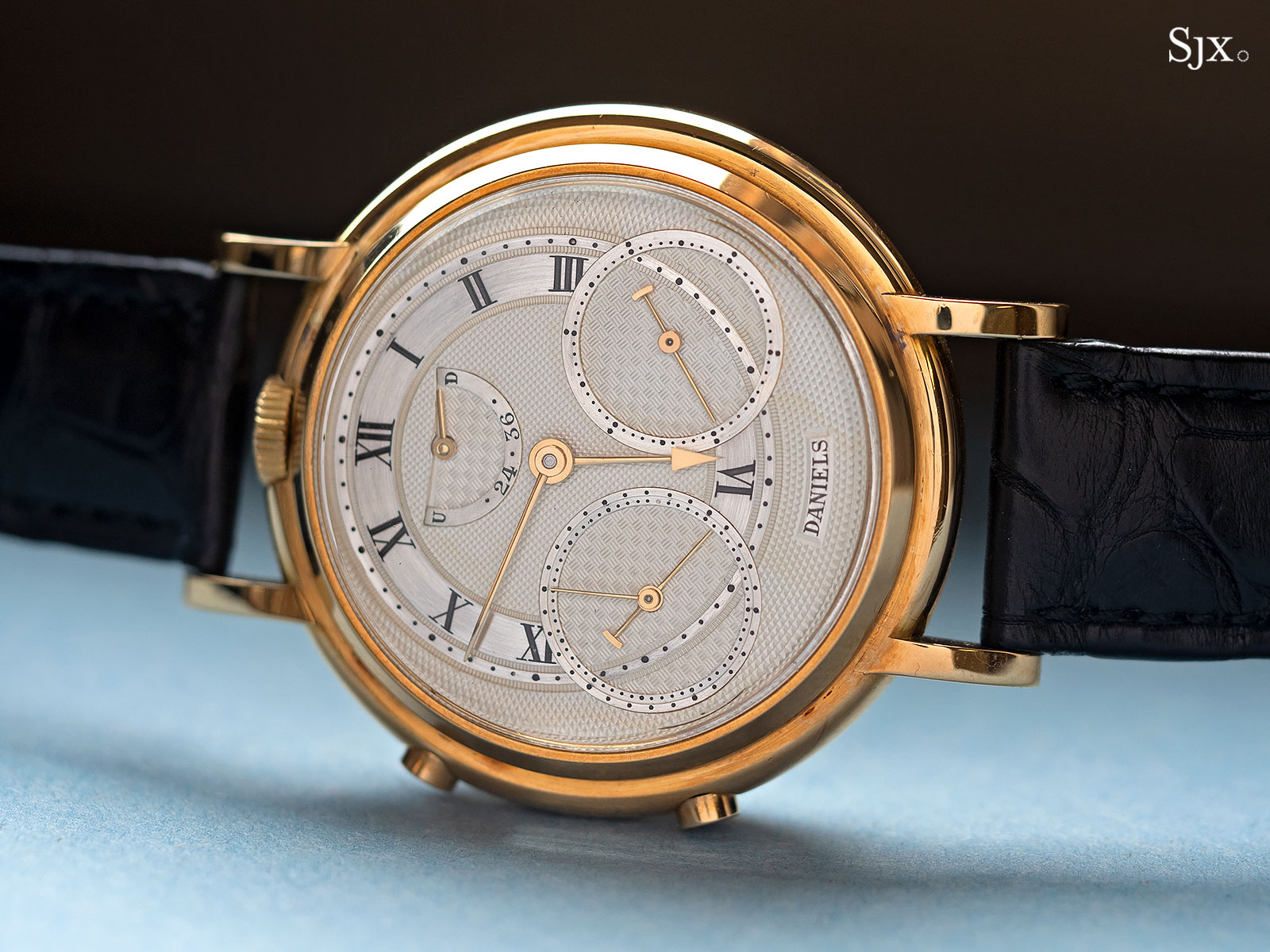 George Daniels Chronograph Wristwatch with tourbillon 9