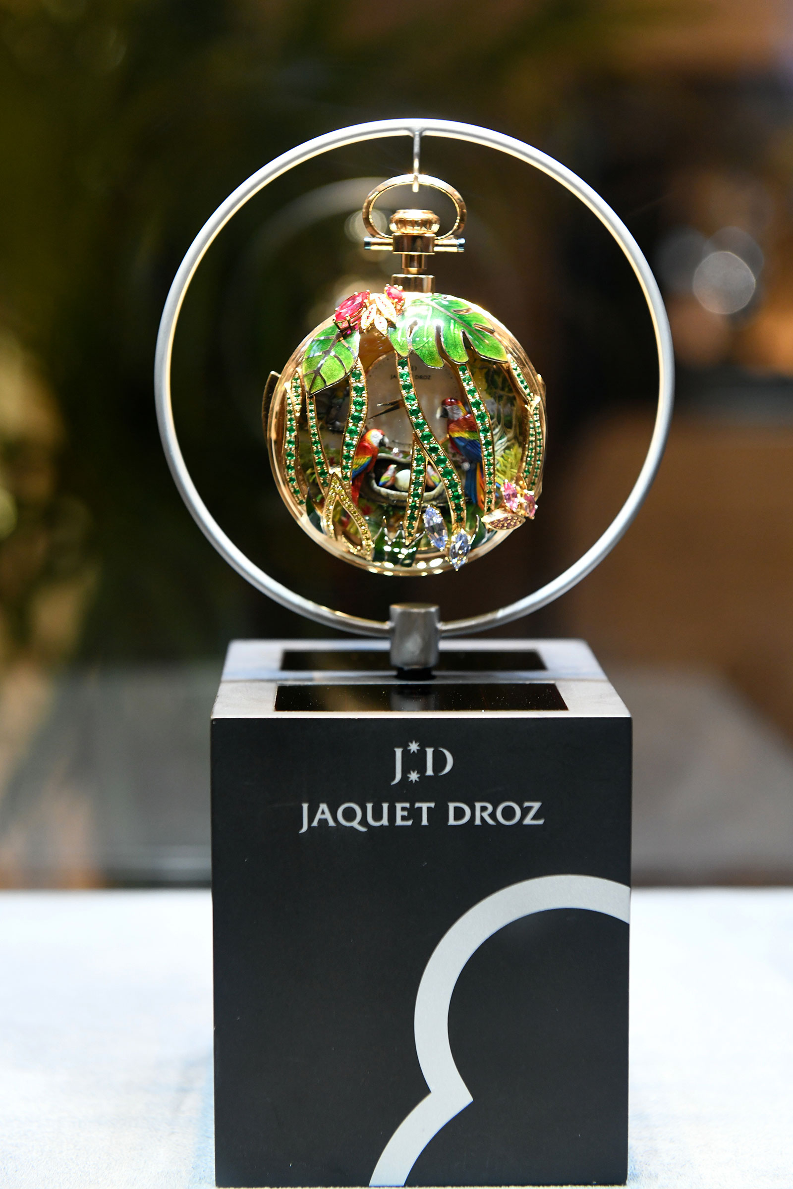 Jaquet Droz Parrot Repeater Watch Singapore 1