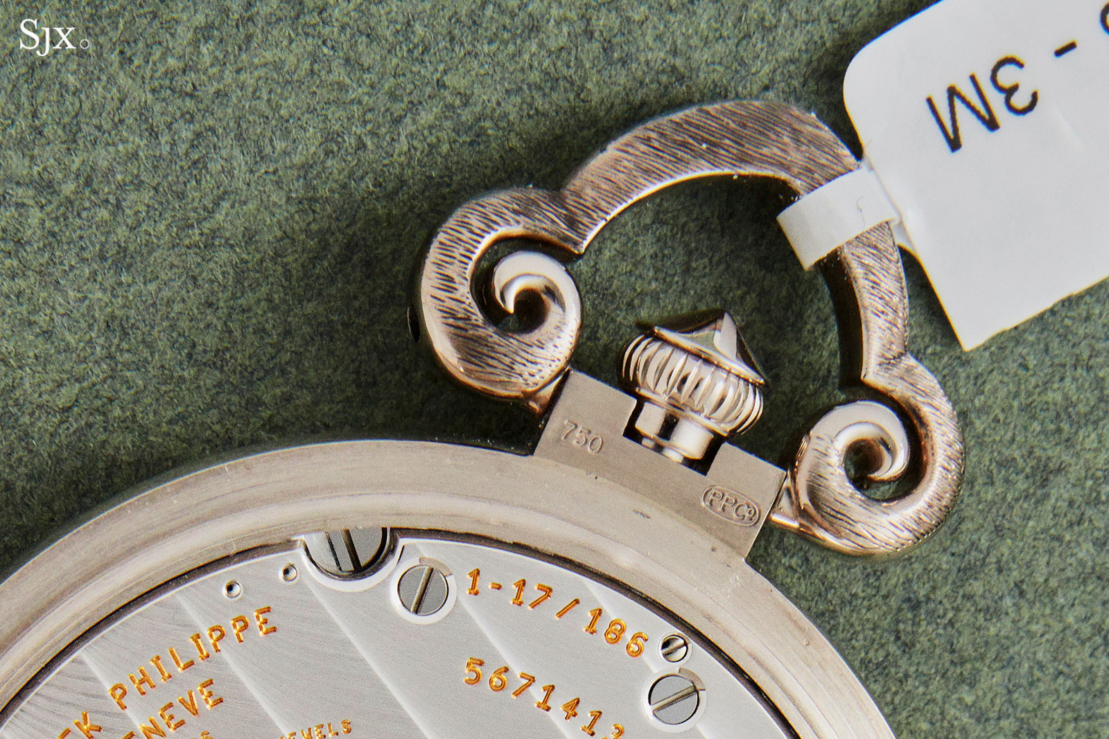 Patek Philippe 982-159G Rare Handcrafts pocket watch 6