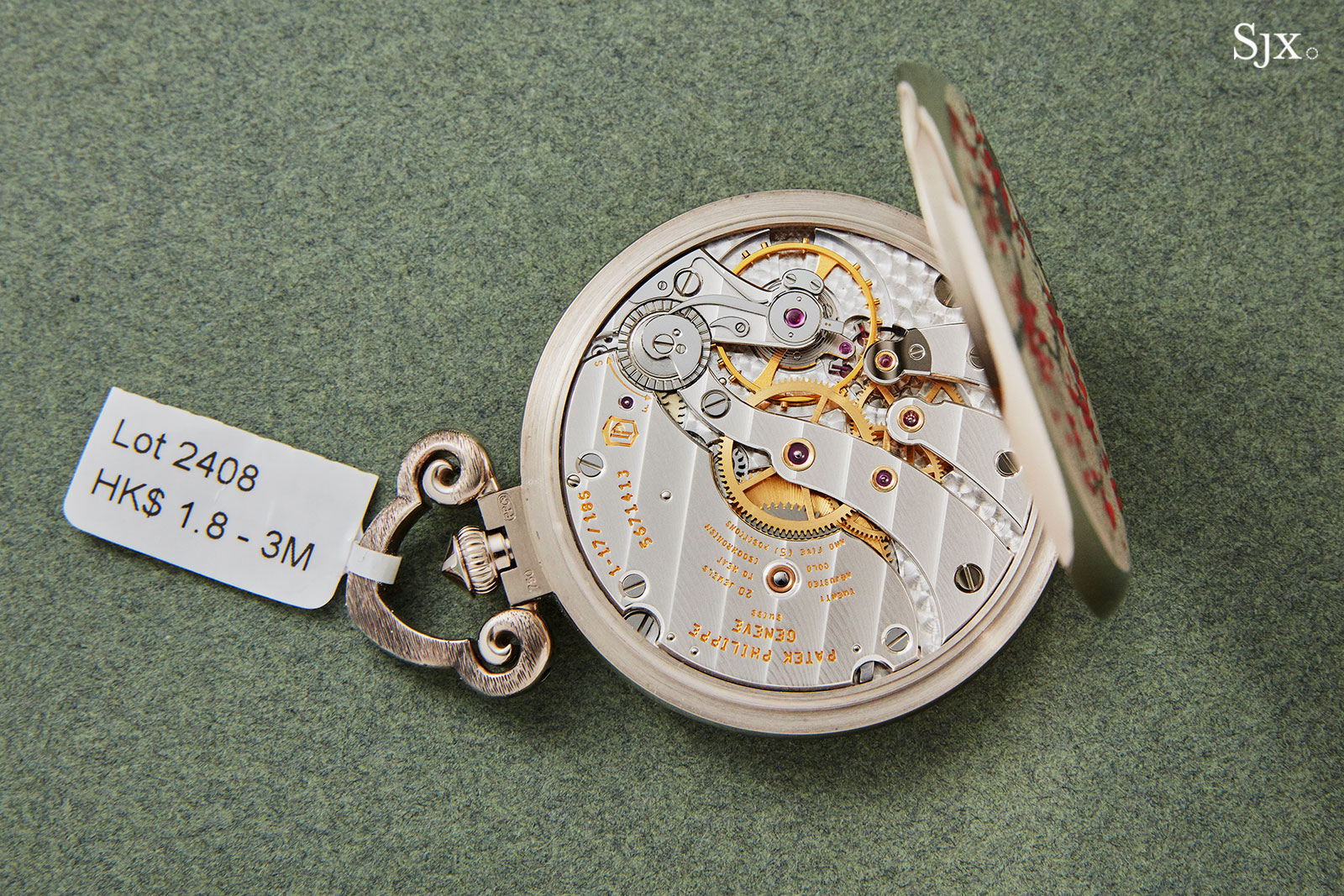 Patek Philippe 982-159G Rare Handcrafts pocket watch 7