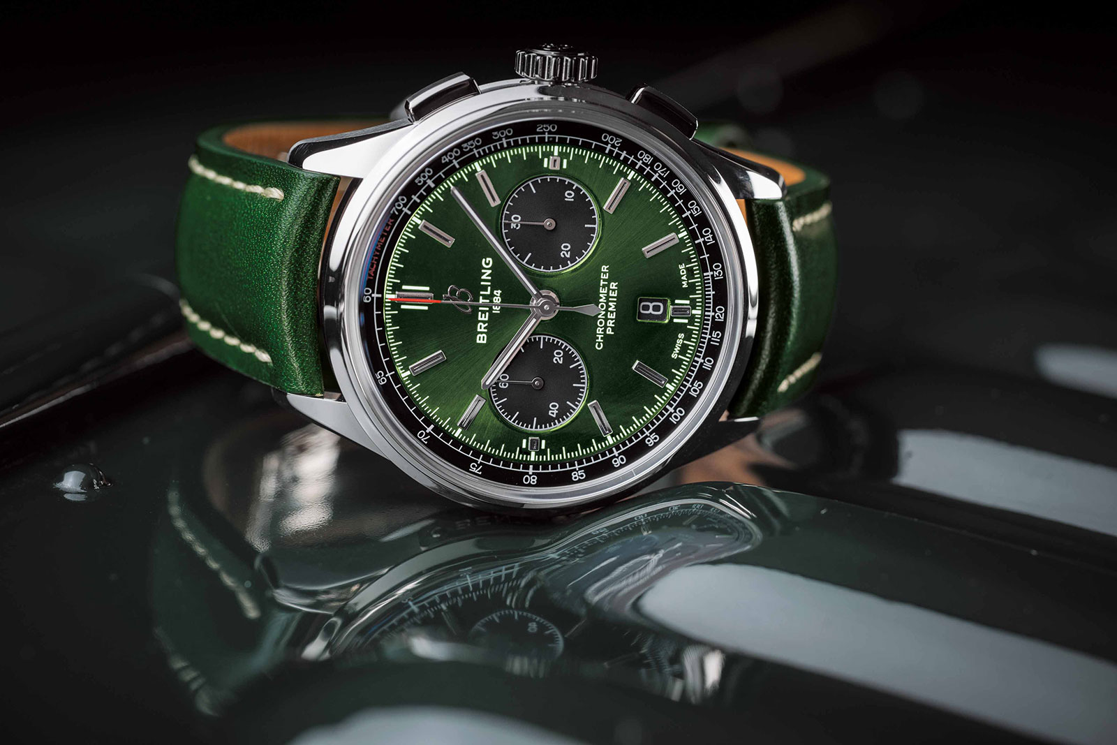 Breitling Premier B01 Bentley British Racing Green 1