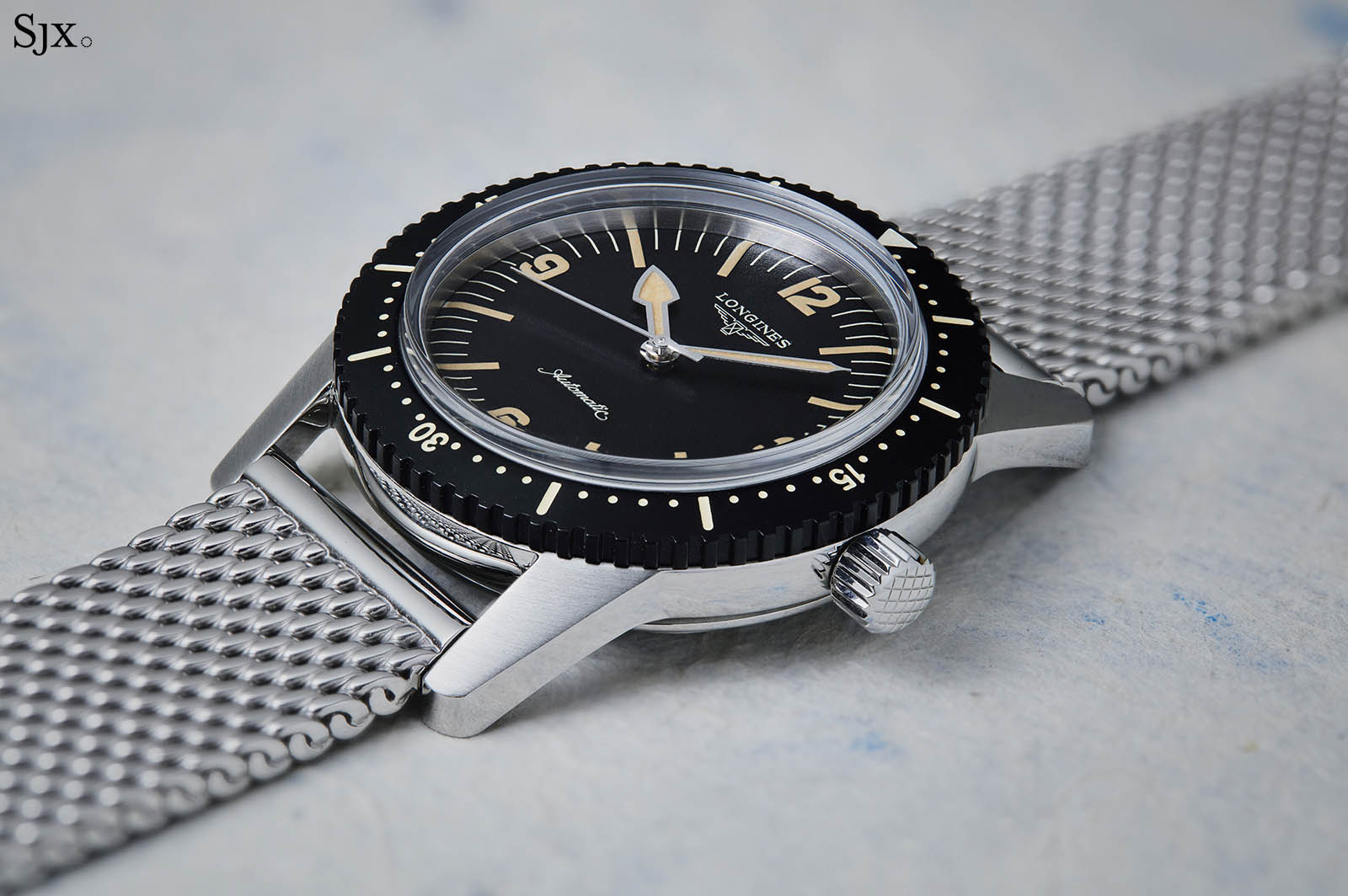 Hands On with the Longines Heritage Skin Diver SJX Watches