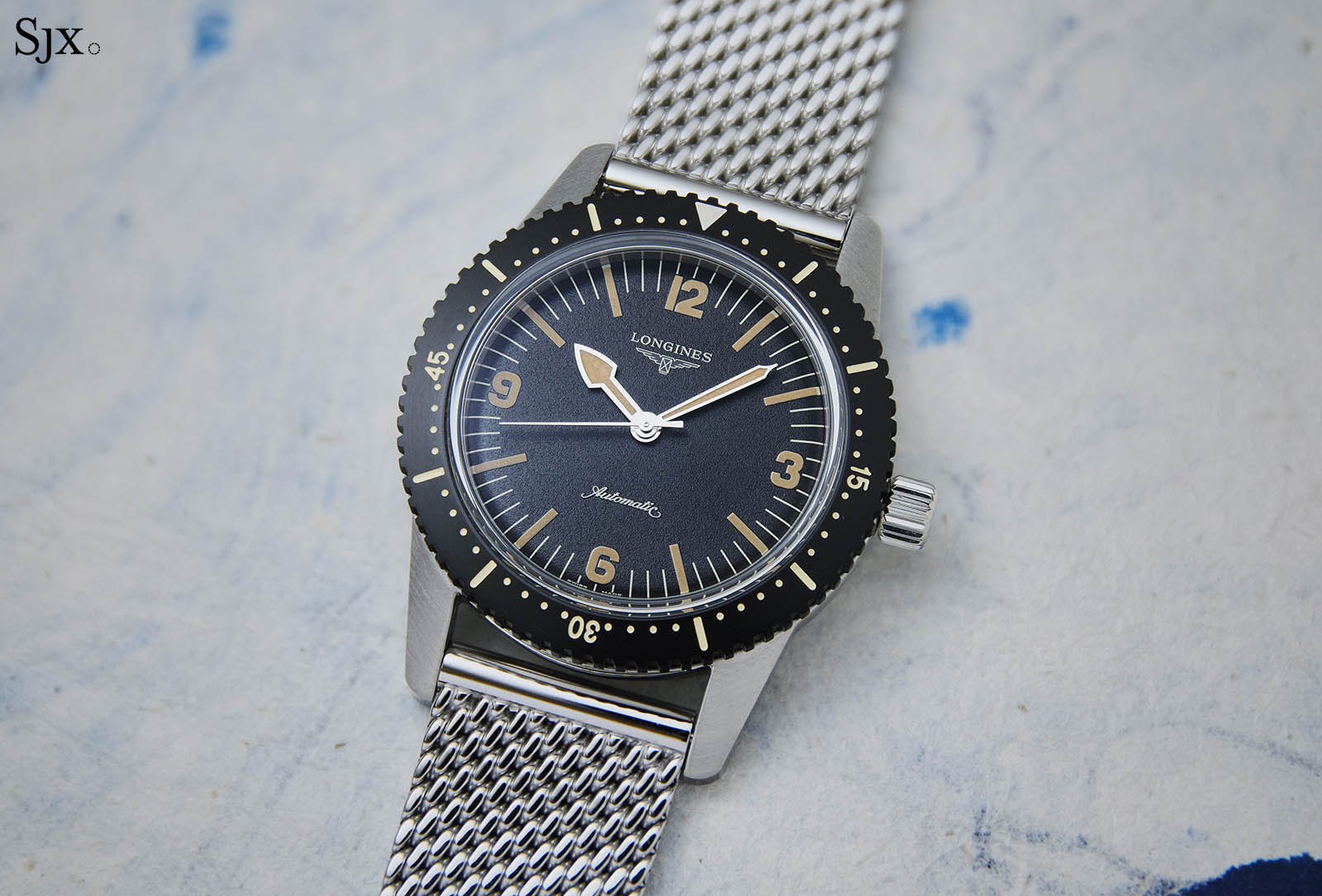 Hands On with the Longines Heritage Skin Diver SJX Watches