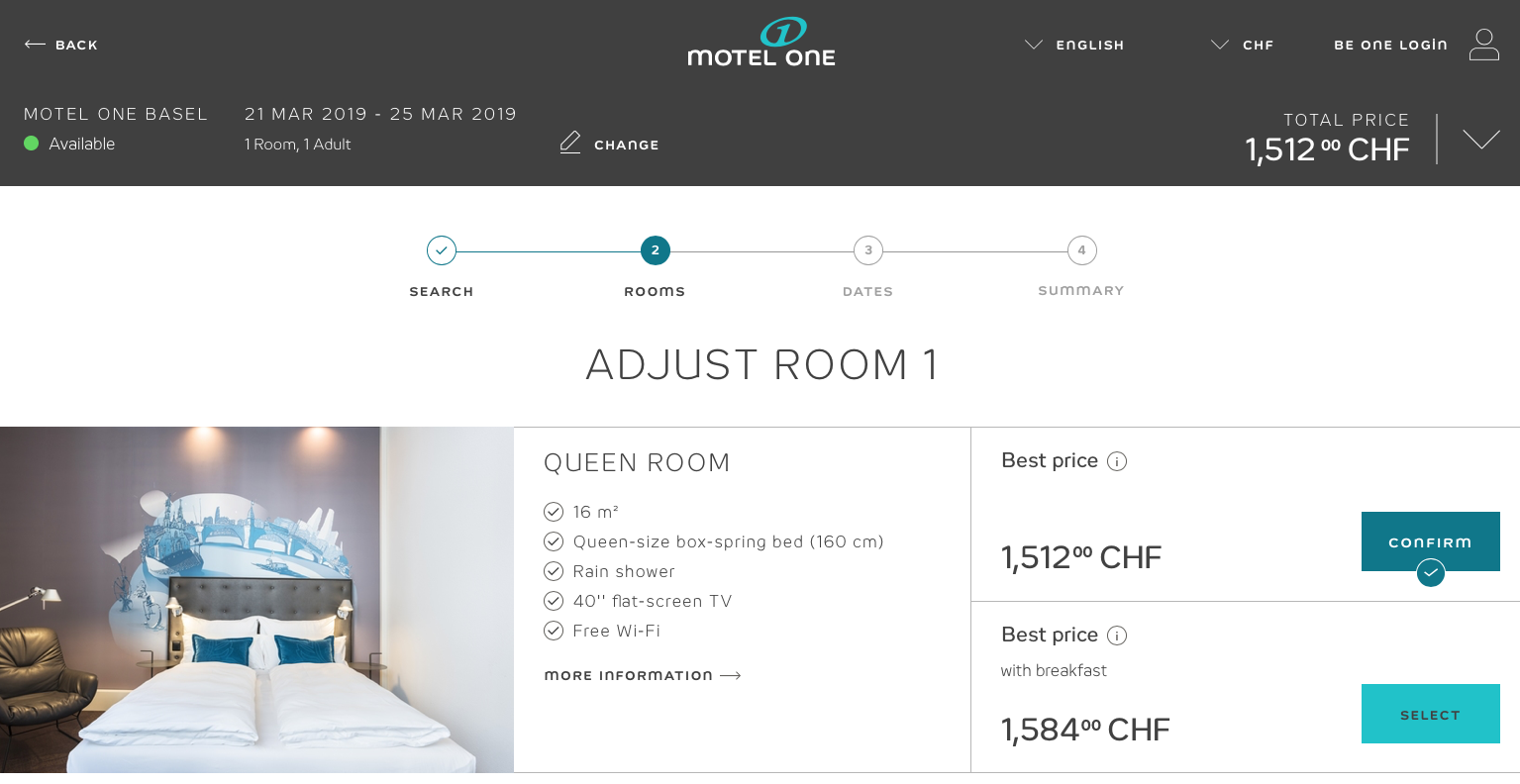 Motel One Baselworld 2019 cost