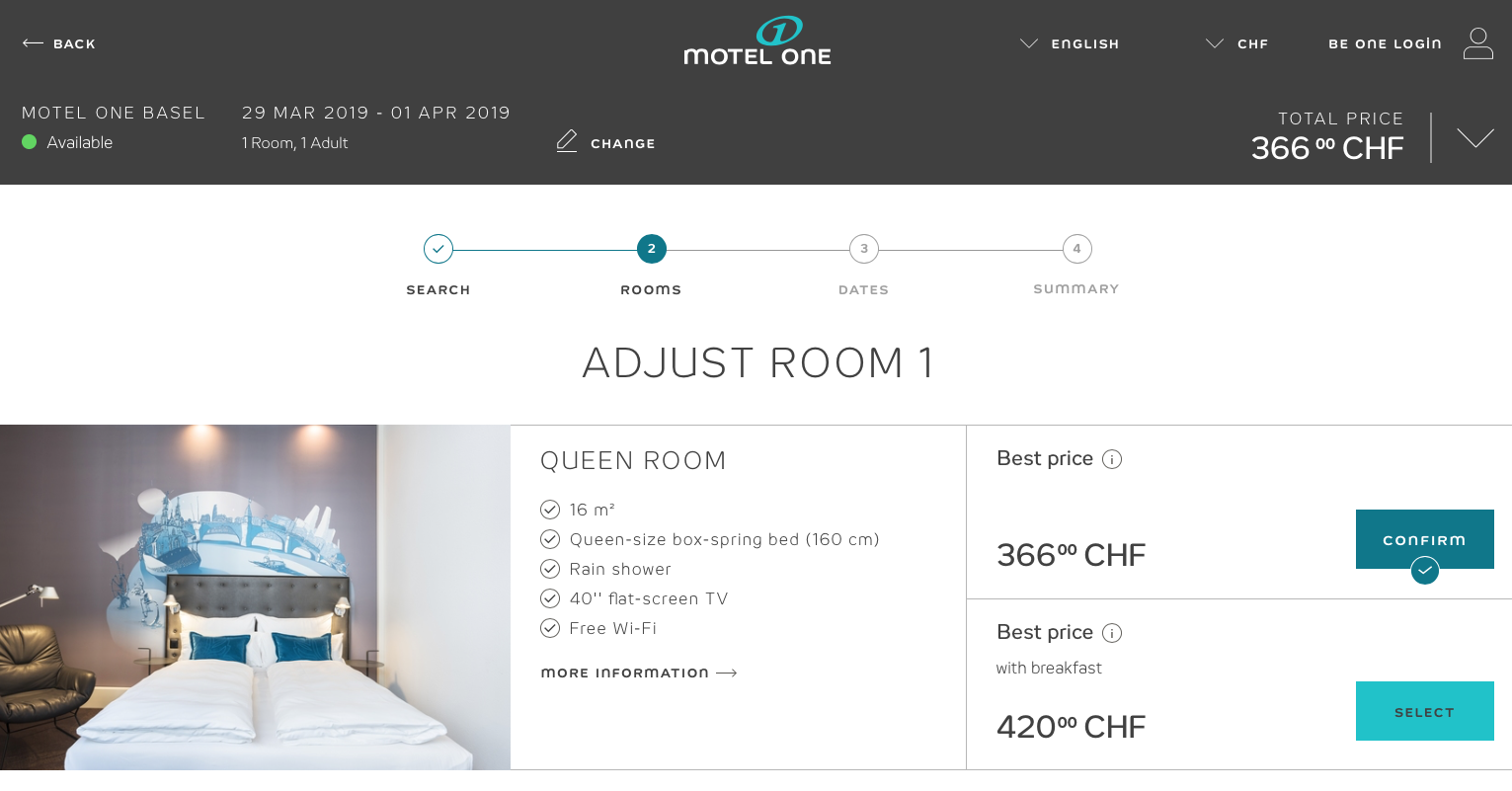 Motel One Baselworld 2019