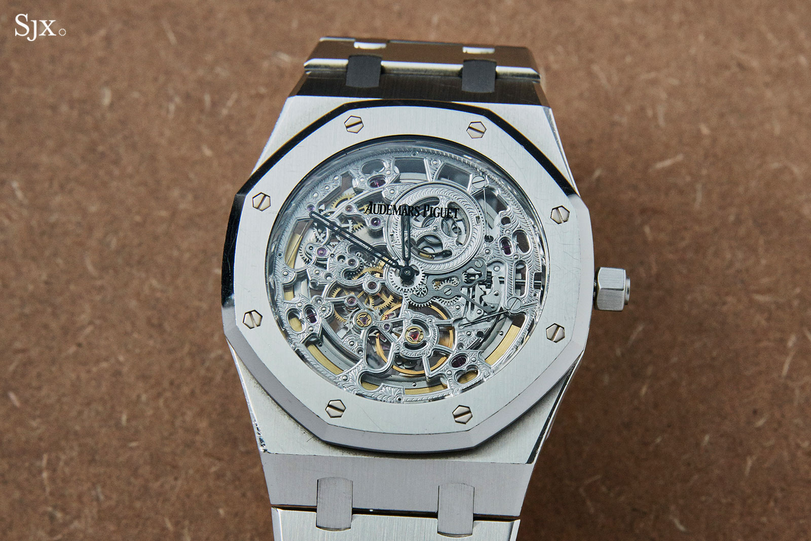 AP royal oak jumbo skeleton steel 1