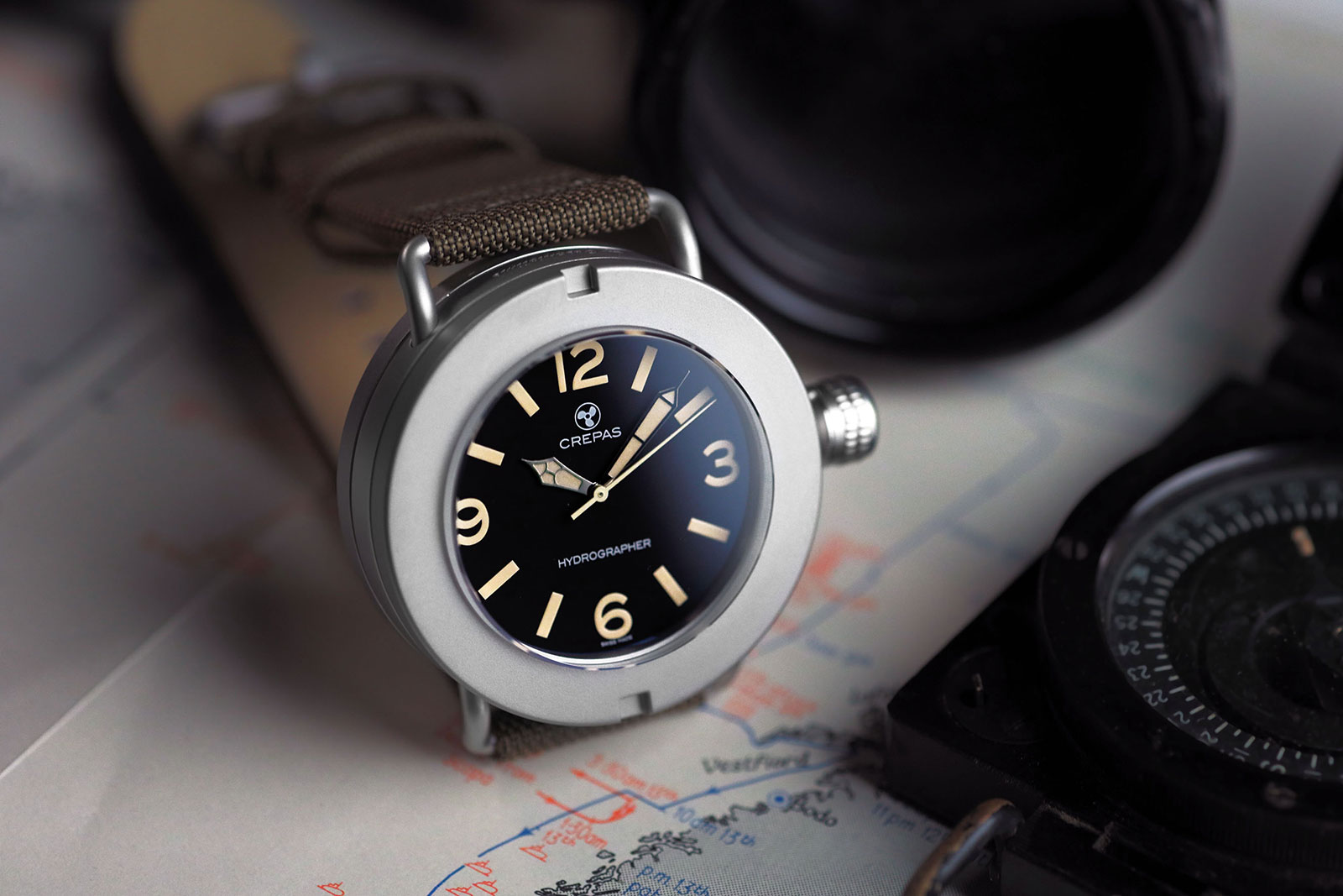 Introducing the Crepas Hydrographer 1942m by OceanicTime SJX Watches