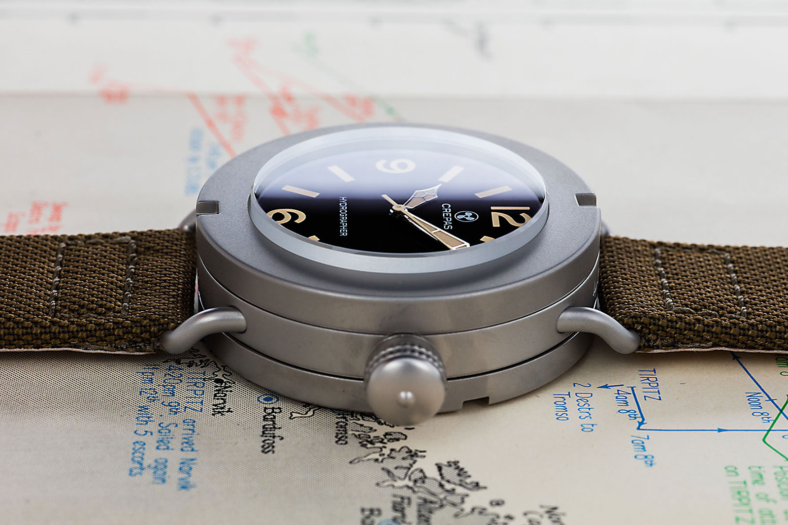 Introducing the Crepas Hydrographer 1942m by OceanicTime SJX Watches