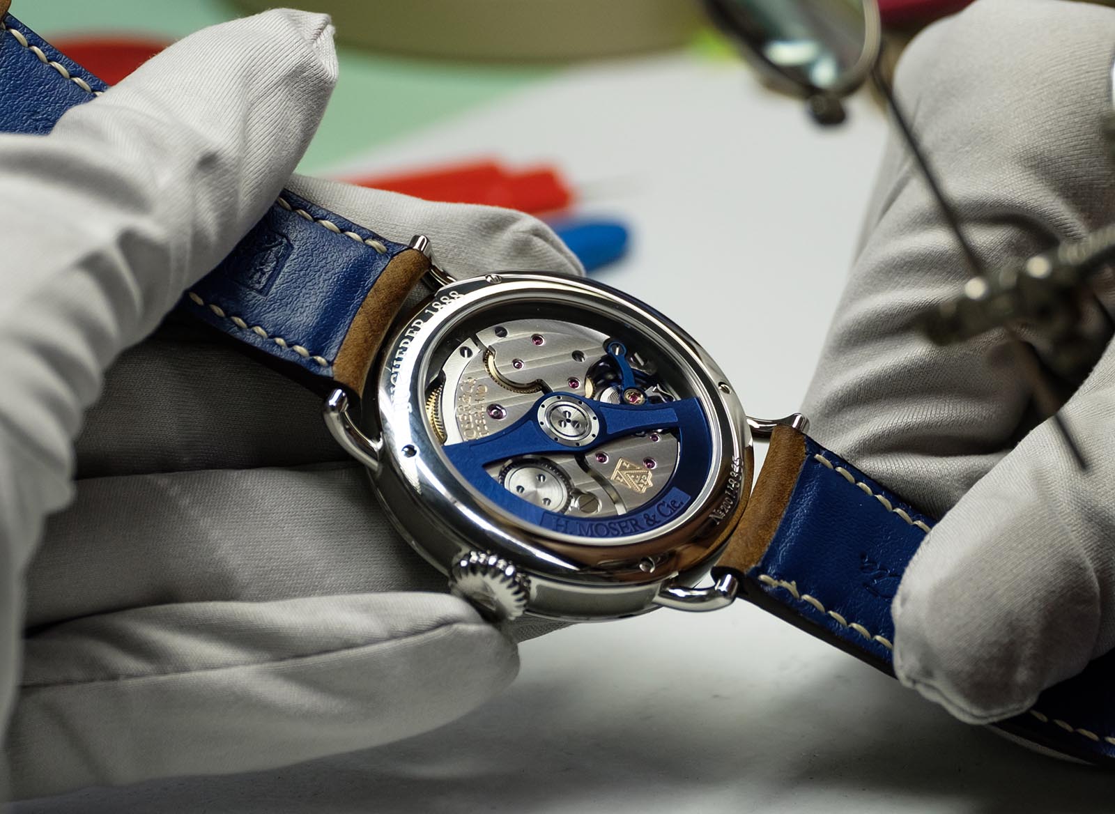 H. Moser & Cie. Heritage Bucherer Blue Edition 3