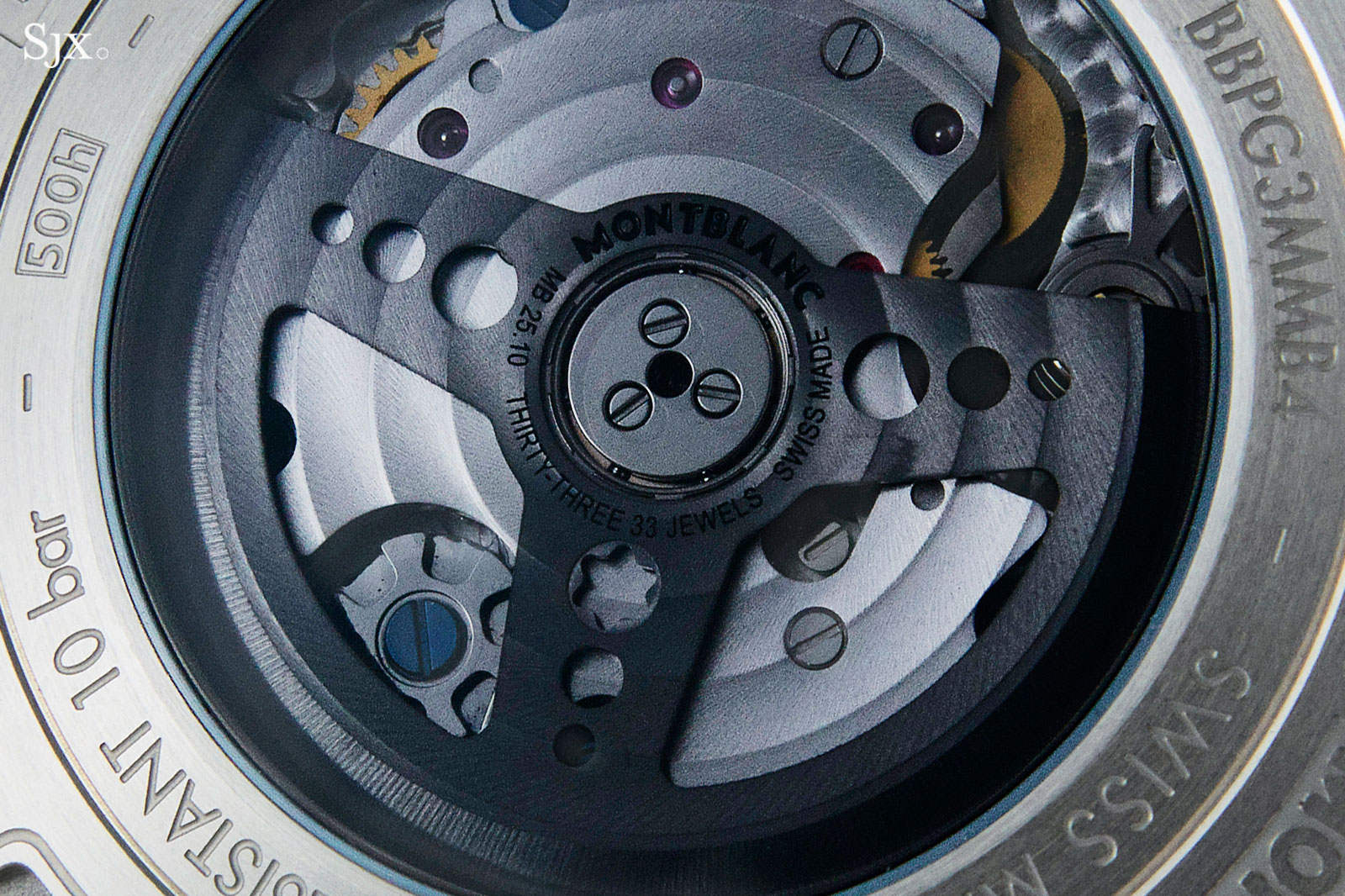Montblanc TimeWalker Chronograph reverse panda manufacture movement