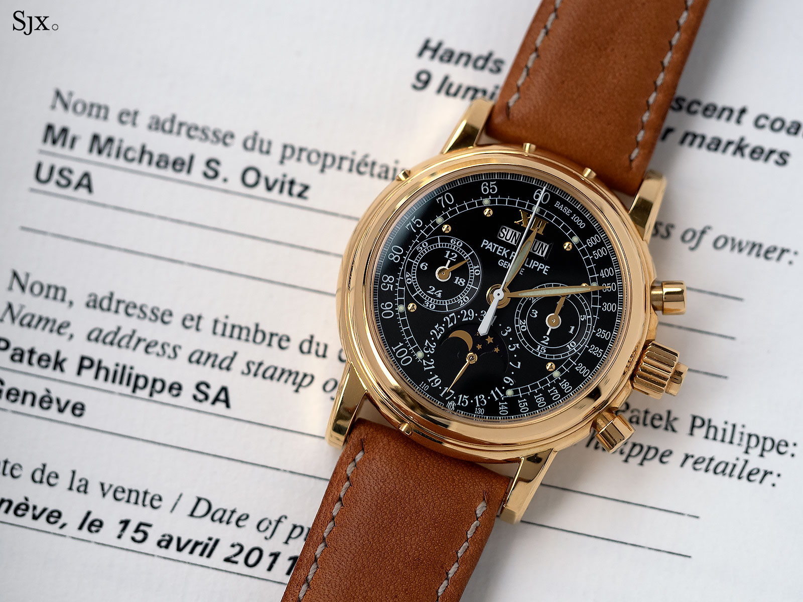 Patek Philippe 5004J Michael Ovitz 8