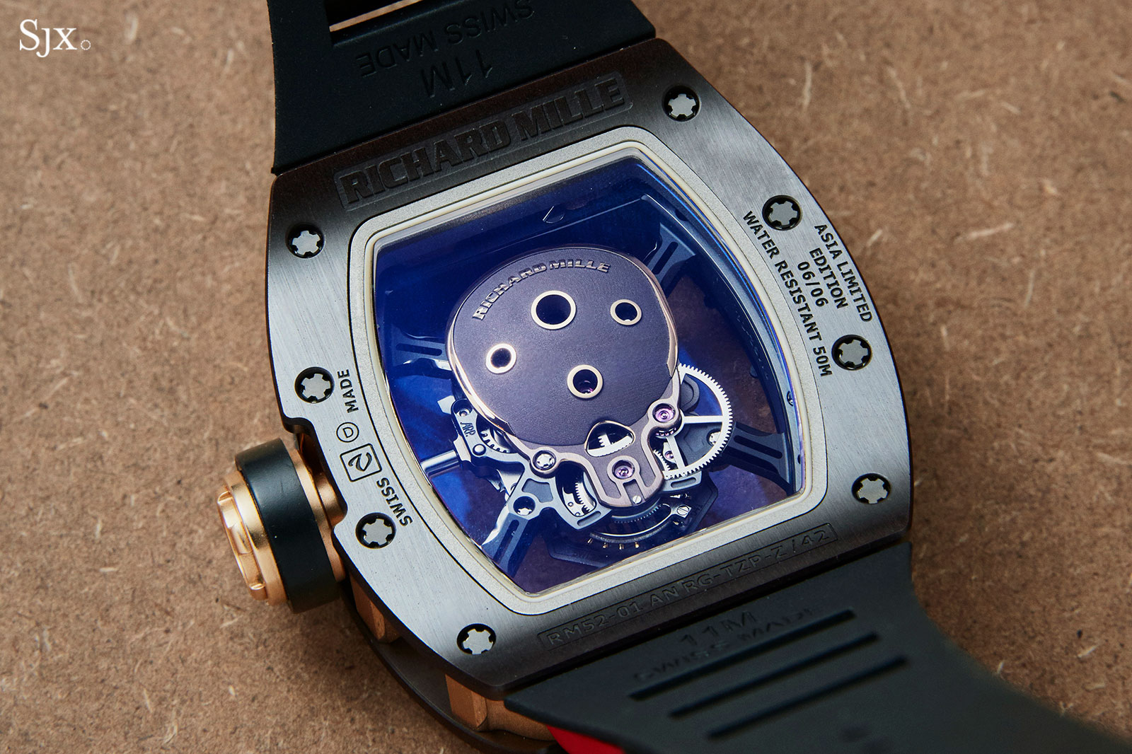 Richard Mille RM 52-01 Skull Asia Edition 4