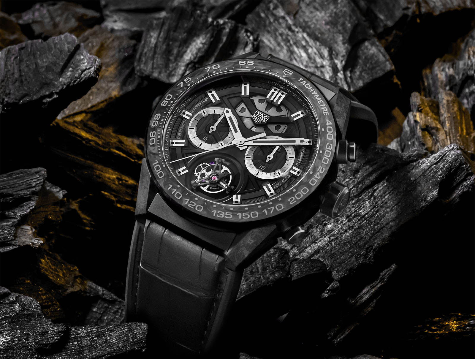 TAG Heuer Introduces the Carrera in Carbon Composite SJX Watches