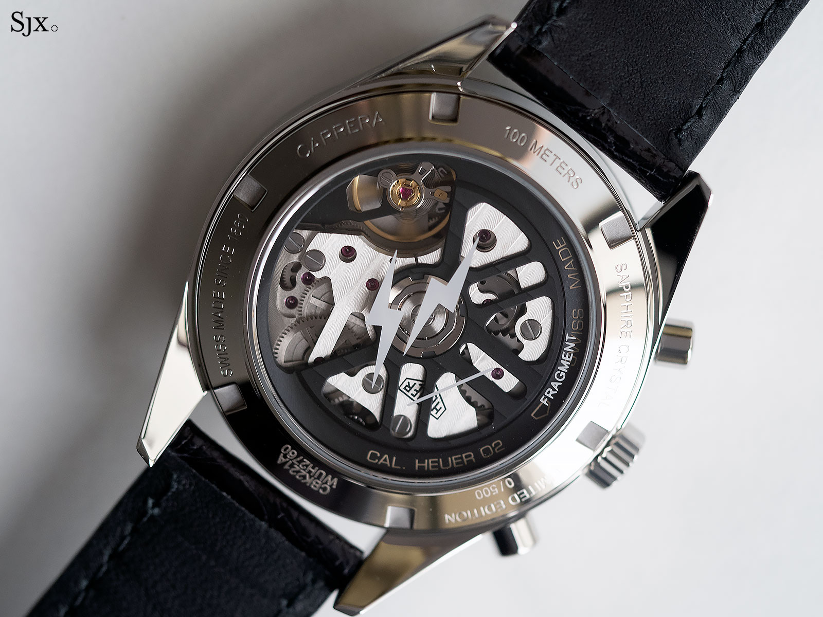 Hands-On with the TAG Heuer Fragment Design Carrera Heuer 02 | SJX 