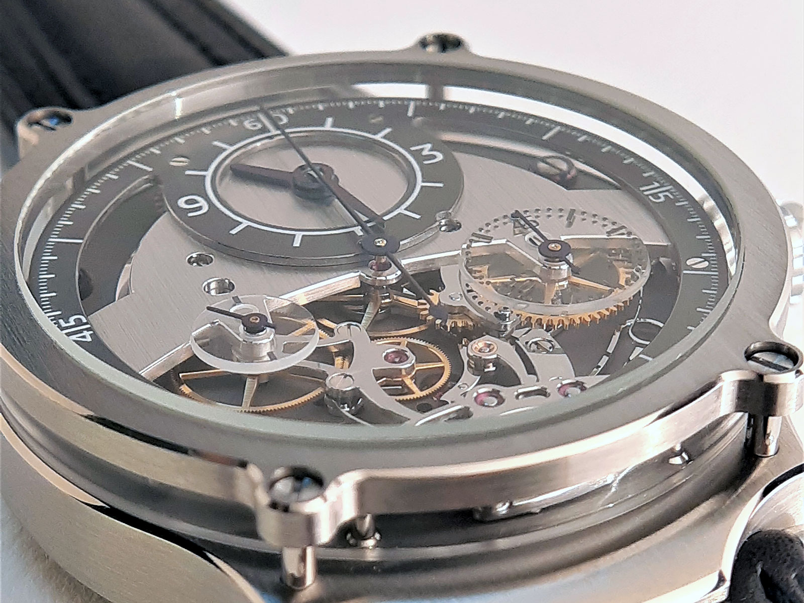 Sylvain Pinaud chronograph watch 1