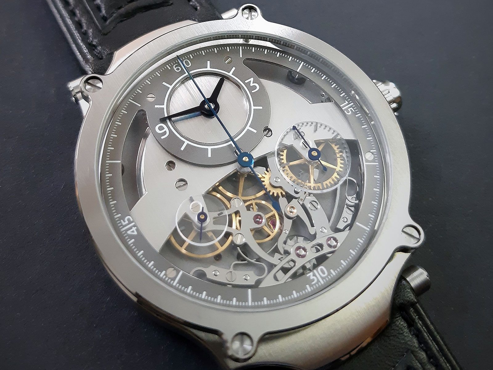 Sylvain Pinaud chronograph watch 2
