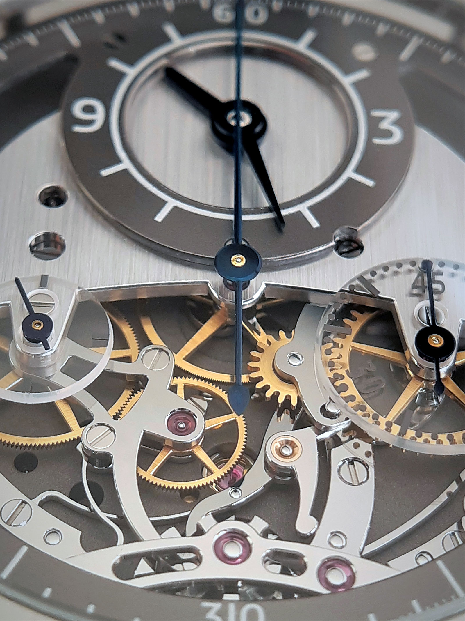Sylvain Pinaud chronograph watch 5