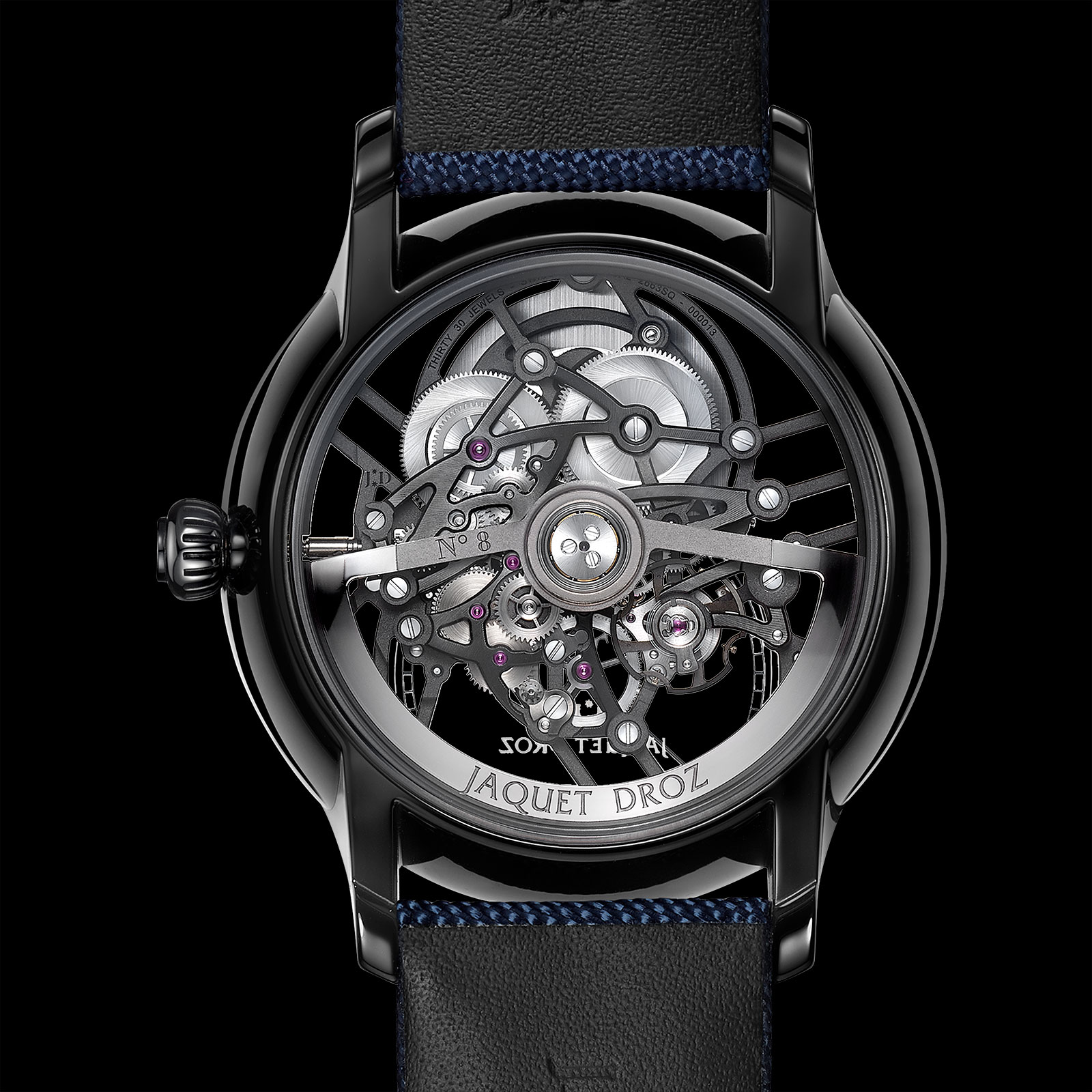 Jaquet Droz Grande Seconde Skelet-One Ceramic 4