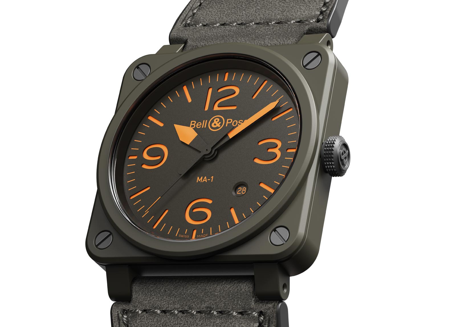 Bell Ross Introduces the BR03 92 MA 1 SJX Watches