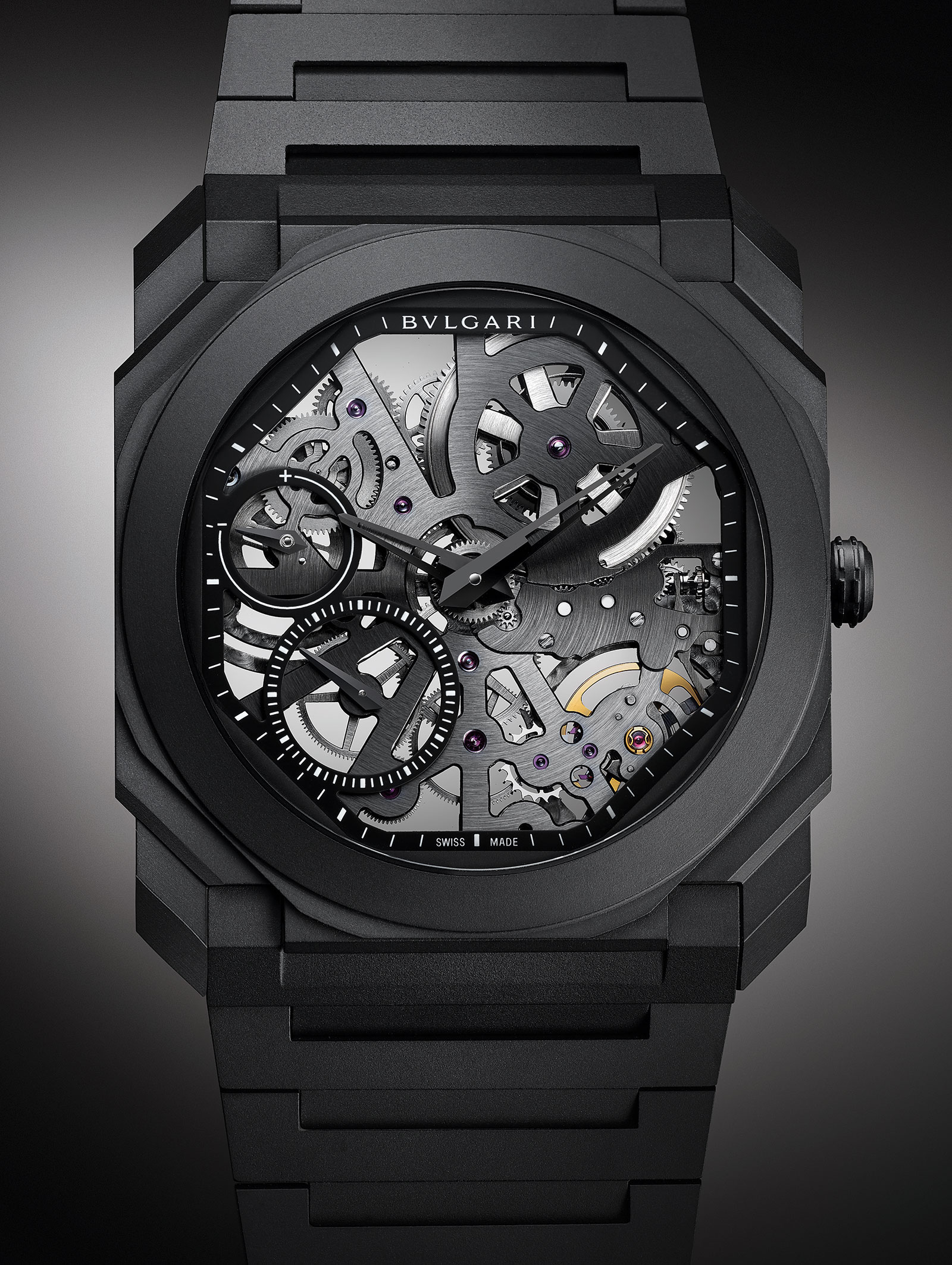 Bulgari octo 2025 finissimo skeleton ceramic