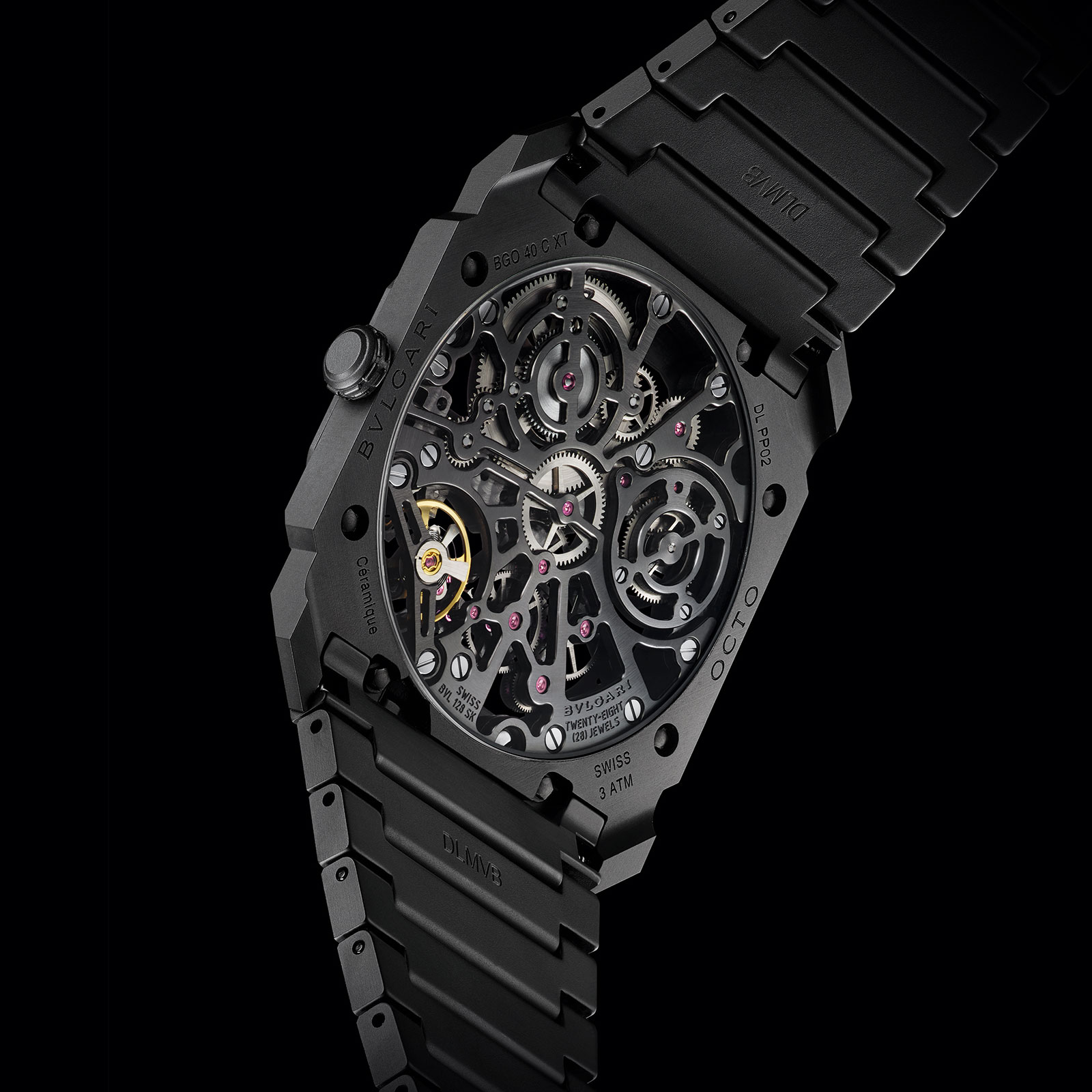 The bulgari octo discount finissimo skeleton ceramic