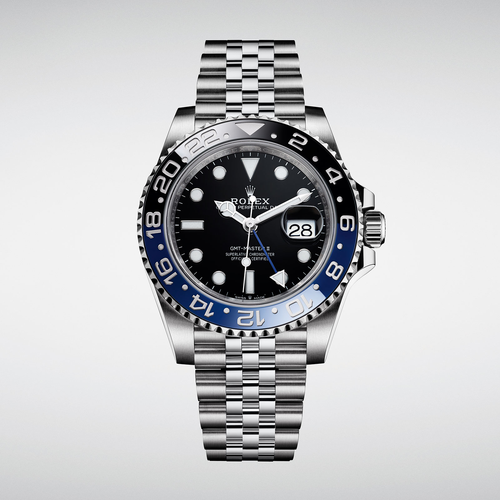 Rolex GMT-Master Batman jubilee 126710BLNR-1