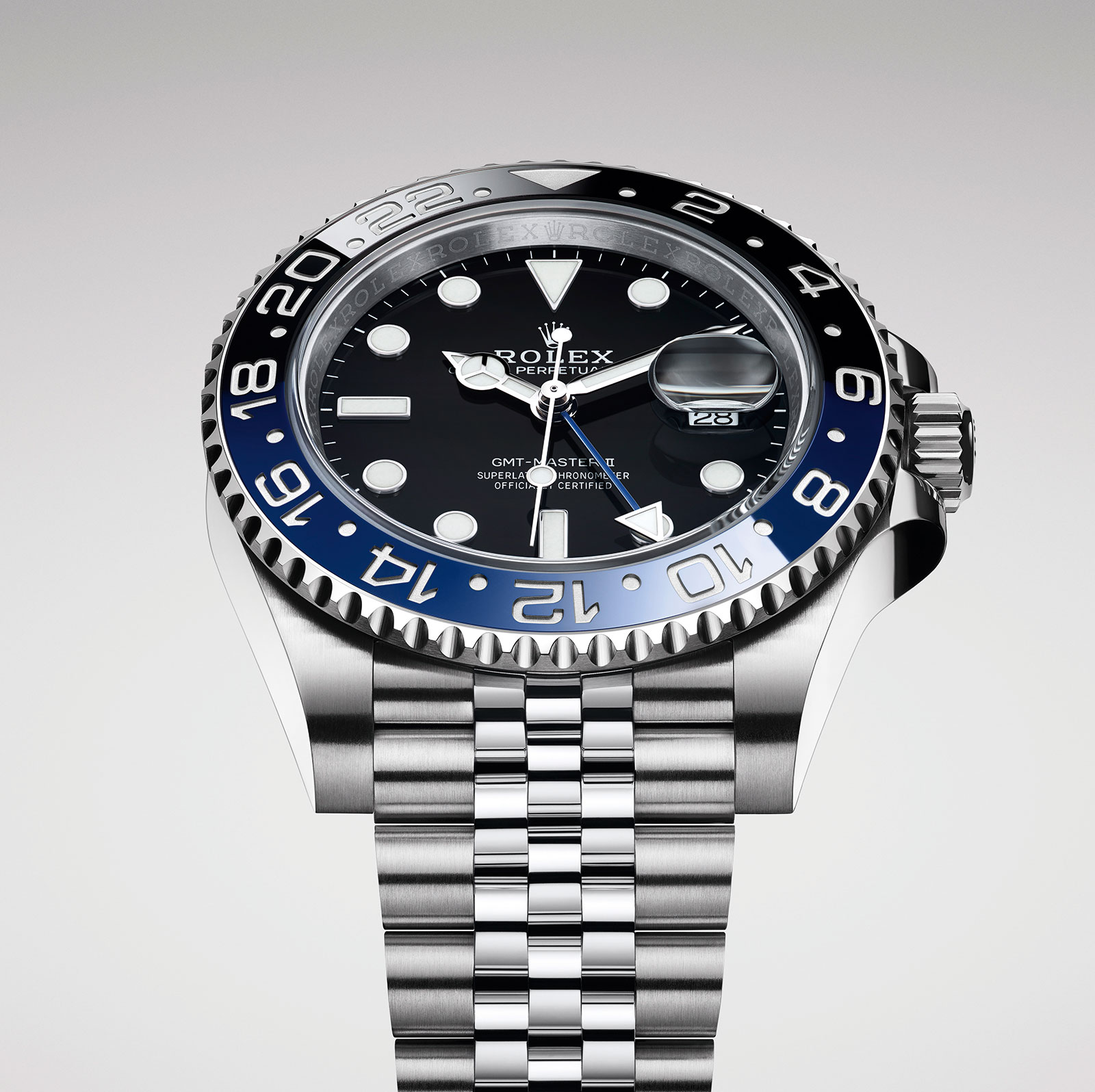 Rolex GMT-Master Batman jubilee 126710BLNR 2