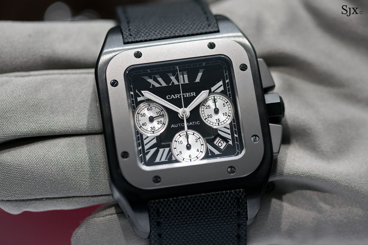 Hands On Santos De Cartier Chronograph XL SJX Watches