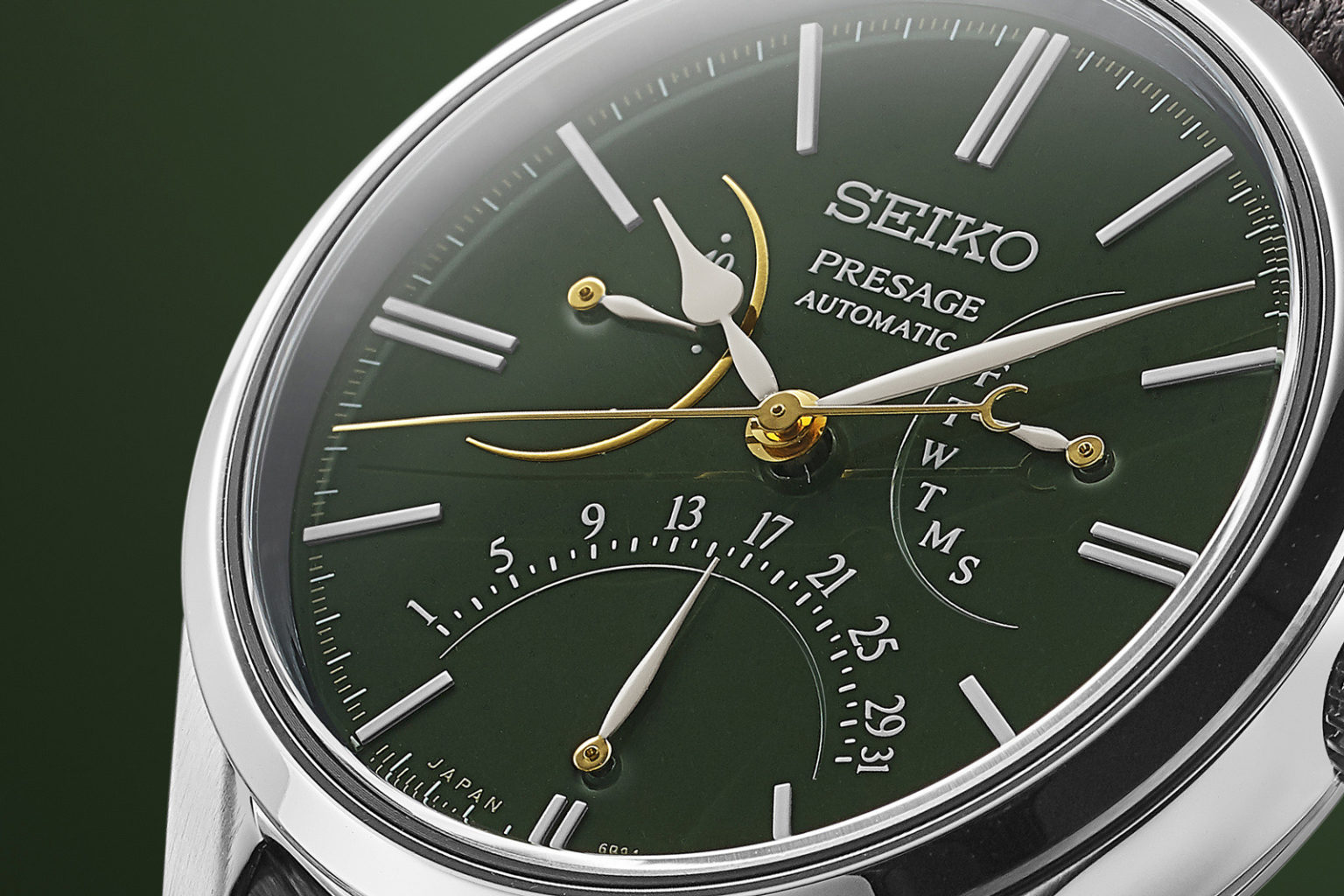 Seiko Introduces The Presage Day Date In Green Urushi Sjx Watches