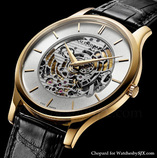 Chopard presents first skeleton LUC automatic the striking