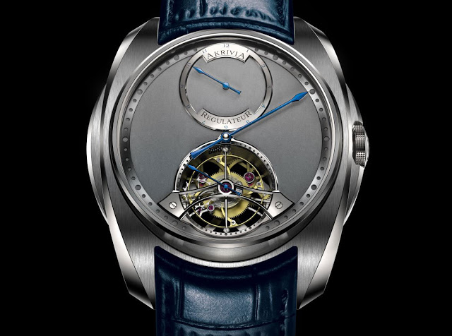 Akrivia Introduces the Tourbillon Regulator, Powered by a Hand-Finished ...