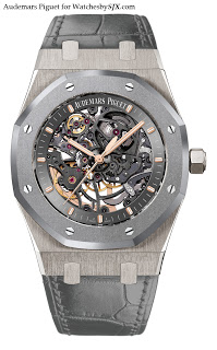 News Unique 41 mm titanium and cermet Royal Oak skeleton to be